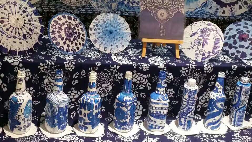 咕乐呵少儿创意美术-瓶子画