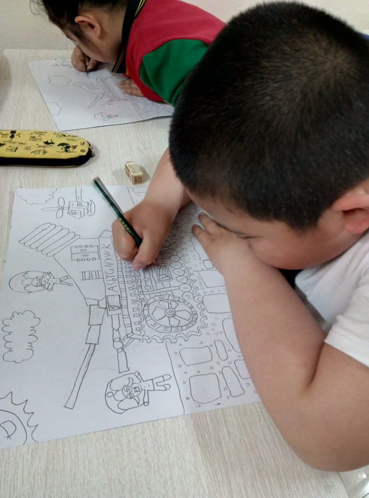 咕乐呵少儿创意美术-漫画创作